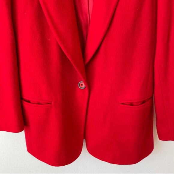 Vintage Charter Club Wool Suit Jacket Blazer Women's Size 14 - Picture 4 of 7